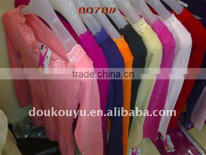 2011 fashion ladies' seamless shaper thermal underwear