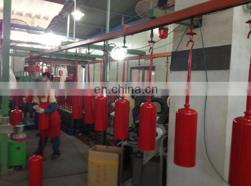 SAITU company powder painting machine for extinguisher cylinder production