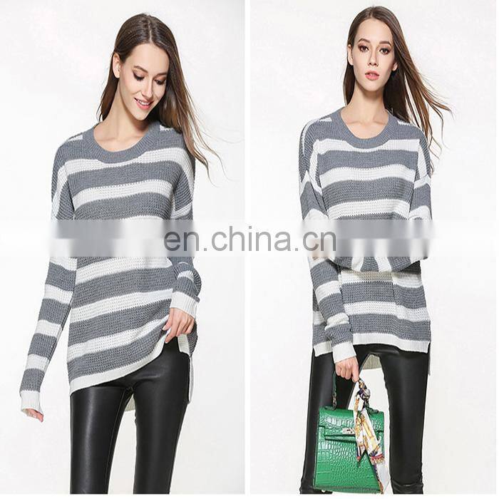 2017 Wholesale Women Cotton Military Knitted new style Autumn Sweater