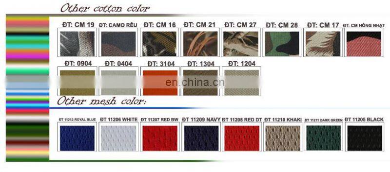 Camo Fashion Cap 100% cotton