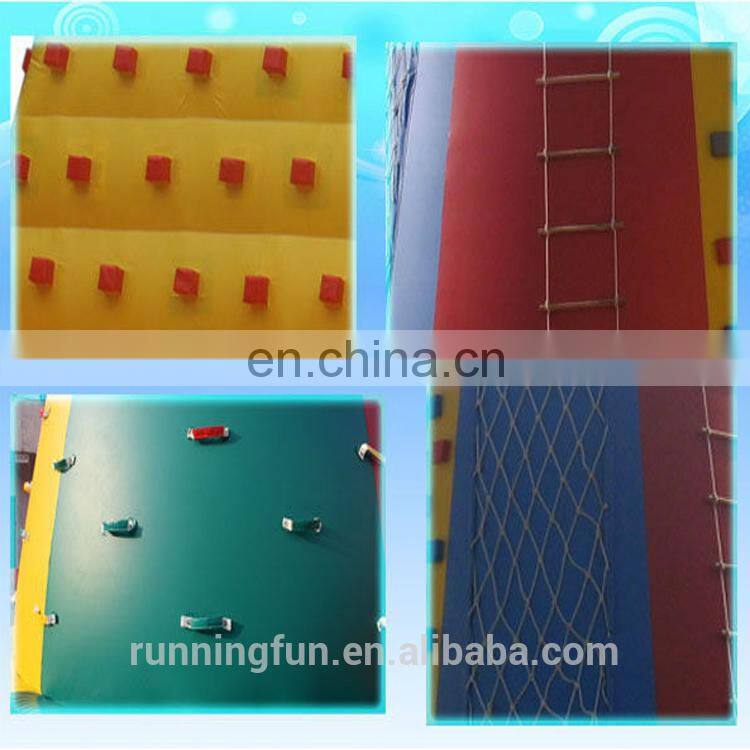 inflatable rock wall, inflatable climbing wall for sale,ICW08