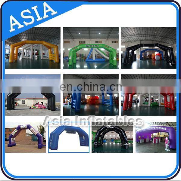 Outdoor Clown Advertising Inflatable Airtight Arch Gate For Sports Event