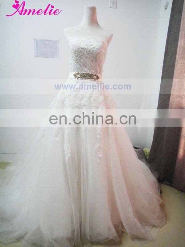 Lace Appliques A Line Real Sample German Wedding Dresses