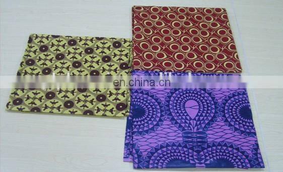 100% Cotton African Wax Prints Fabric Real wax Veritable Hitarget wax prints