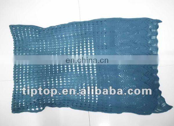 snowflake acrylic scarf