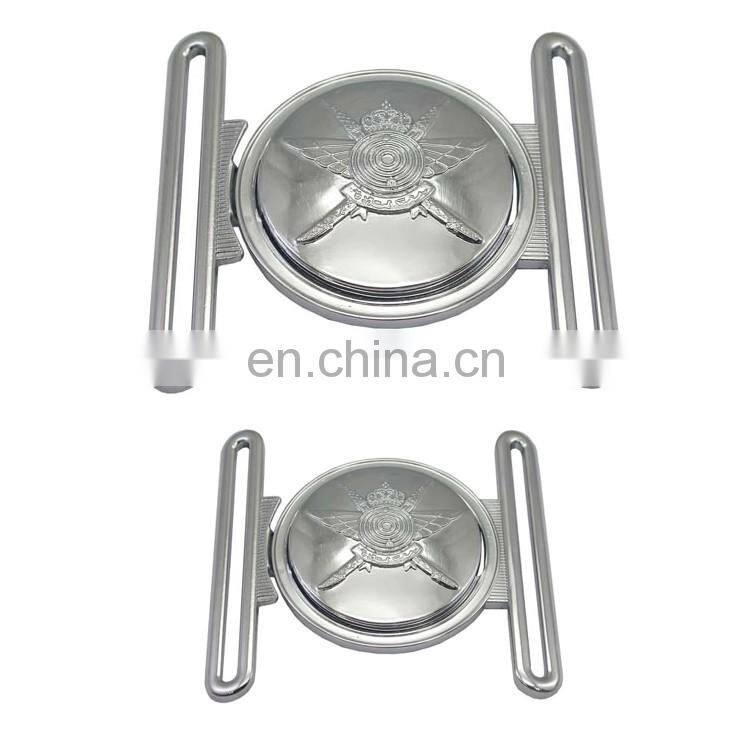 Personalized belt buckle blanks round belt buckle