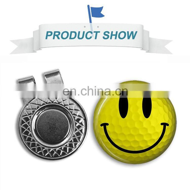 China craft factory Good quality ,souvenir ball marker sport golf magnetic hat clip