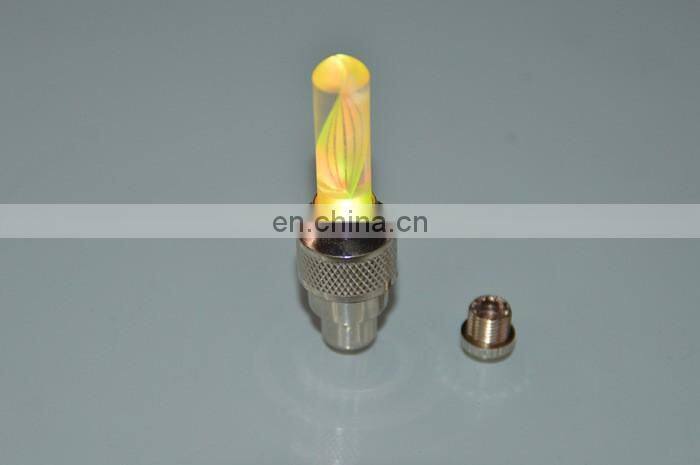 led wheel light bike car tyre tire valve caps ,H0T095 bicycle flashing led tyre lights/bike valve light