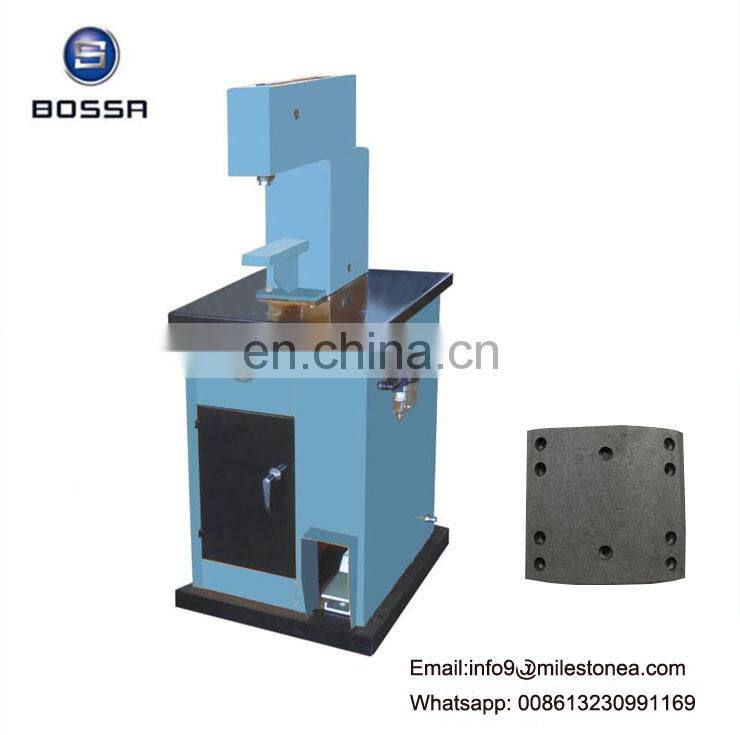 riveter machine pneumatic brake shoe riveting machine for solid rivet