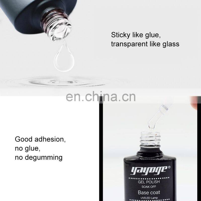 Yayoge High Quality Gel Matte Top Coat No Wipe Gel Top Coat For Wholesale Polish Gel