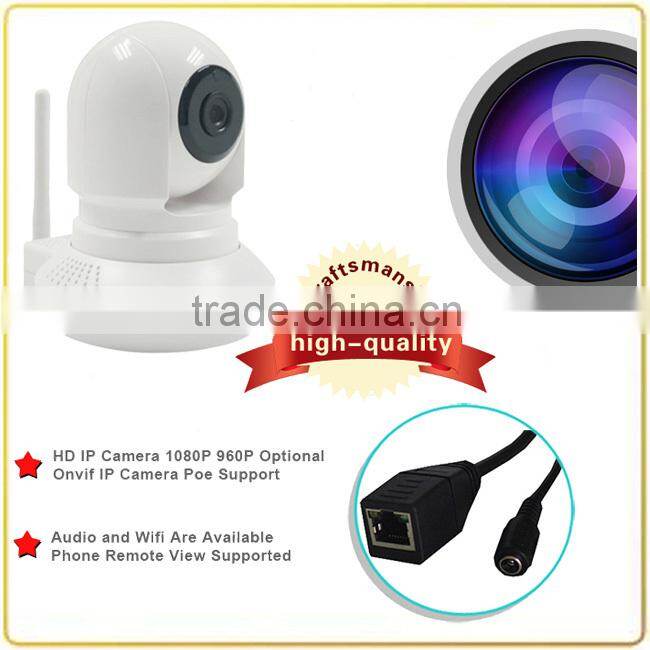 Onvif 720P 1MP outdoor Wifi IP PTZ camera with SD slot
