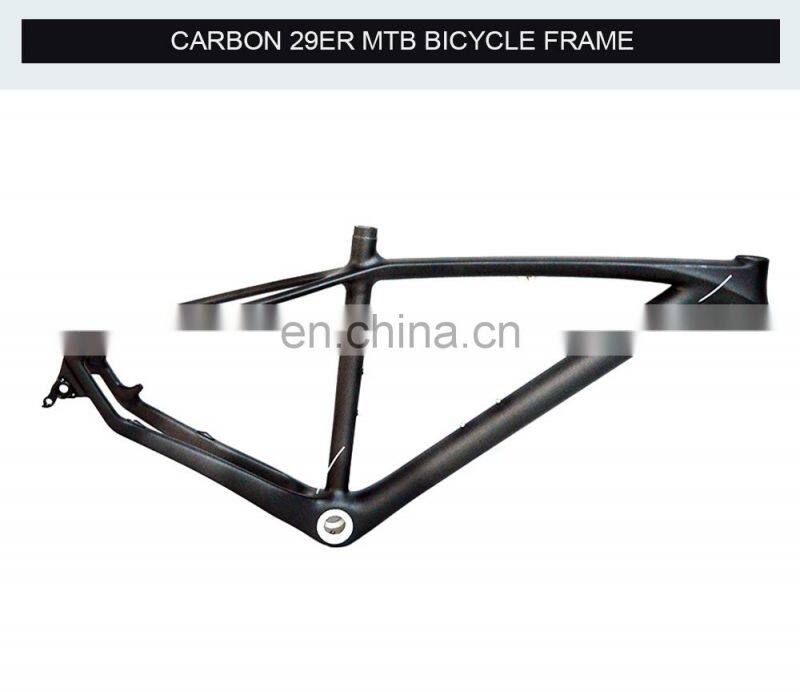 29ER Full Carbon MTB Bicycle Frame Hardtail Toray 700c Mountain Bike Frame EN Standard