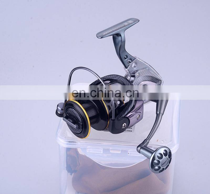 15+2BB Double Axle System Metal custom Waterproof dust-proof fishing reel Saltwater Fishing Gear 8000 fishing reel