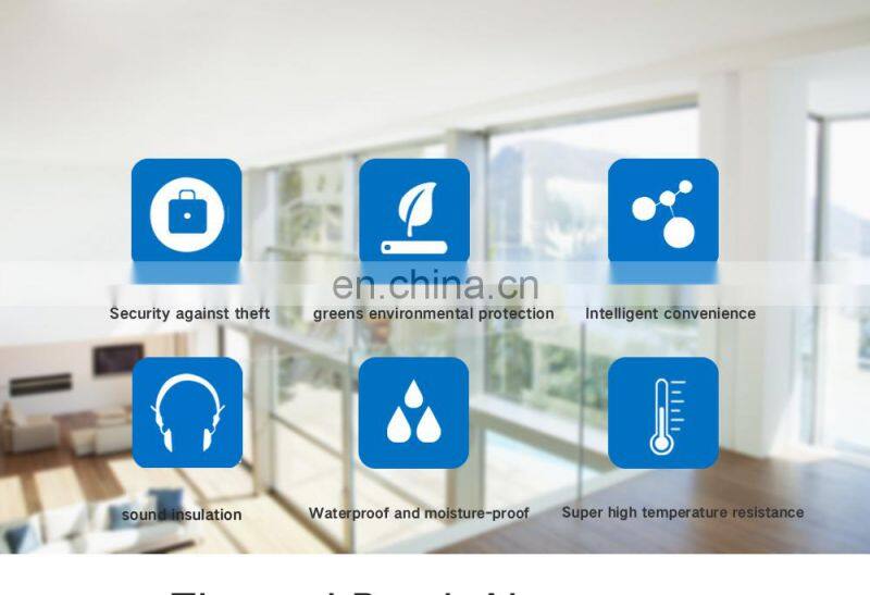 AS2047 Vinyl Glass Hurricane Proof  Casement Windows For Home