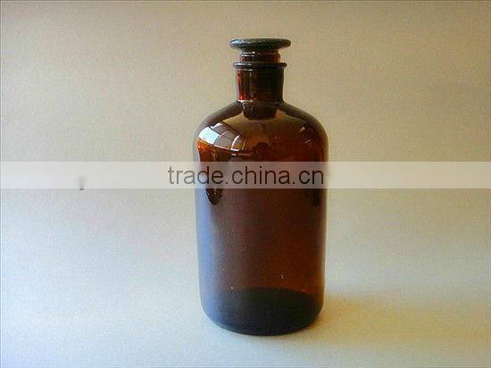 black glass wide mouth reagent bottles for laboratory