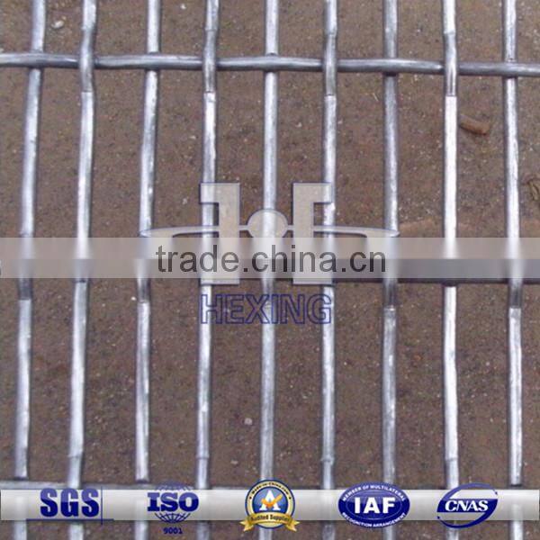 low carbon steel crimped wire mesh