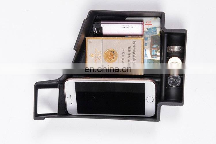 ABS Central Armrest Container Storage Box Organizer Tray Holder For Volvo XC60 2018 Car Accessories