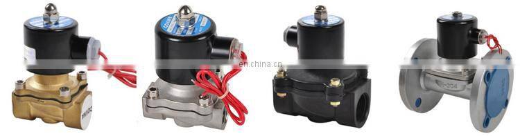 COVNA 2 Way 12 Volt 24 Volt Stainless Steel Brass Electric Water Air Valve