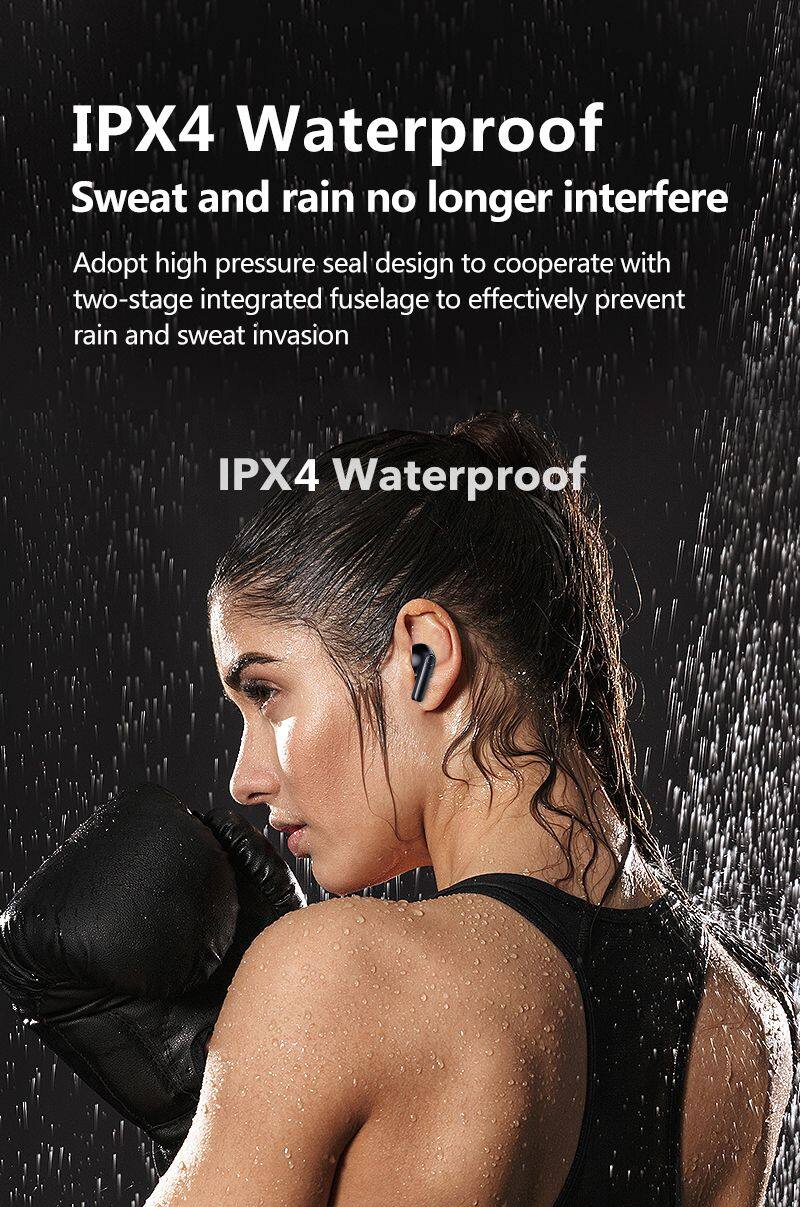 Strong Bass Rename K8 TWS Bt 51 Wireless Earphones Headphones Earbuds For Smartphone Earphones
