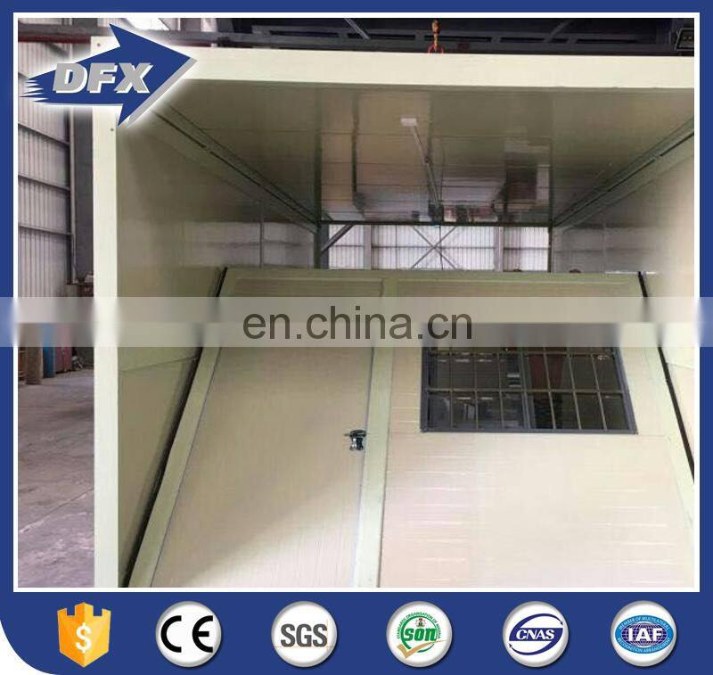 China factory hot selling customized living prefabricated house folding flat pack container homes with high quality