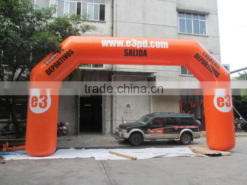 2014 promotional inflatable entrance for advertising