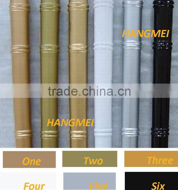 golden restaurant room dining chiavari chair for rental