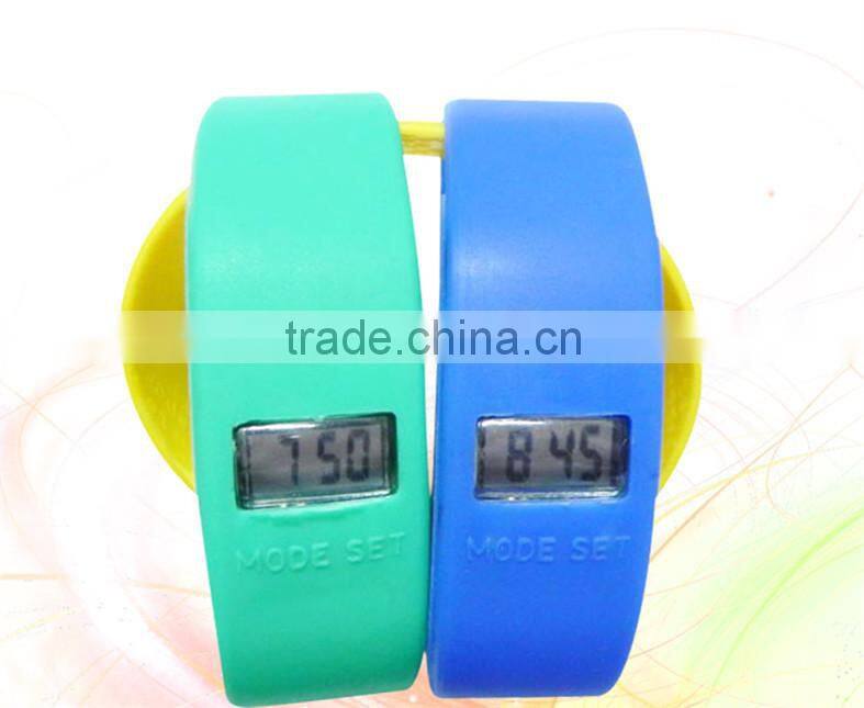 Silicone Digital Watch/Waterproof Silicone Bracelet Watch