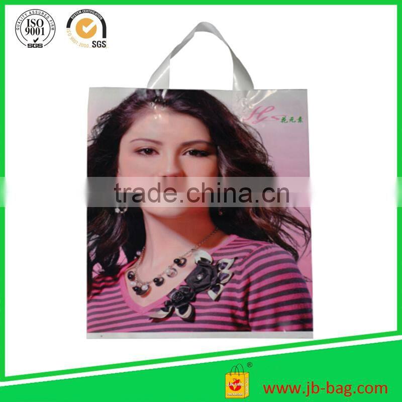 LDPE OEM printed plastic shoppping bag