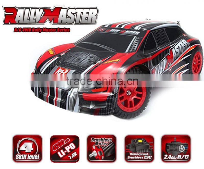 1/8 SCALE 4WD 2.4GHZ rc car radio controllers plastic model cars nylon 1 8 electric rc cars