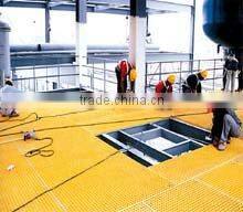 Fiberglass molded grating