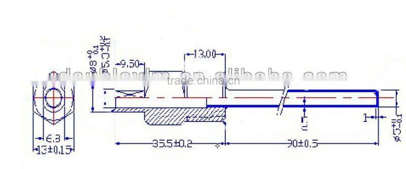 High wireless temperature Sensor