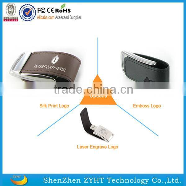 2015 hot products high quality usb 1gb-16gb black leather usb flash drive alibaba wholesale