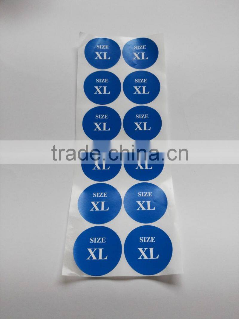 garment sticker label manufacturer