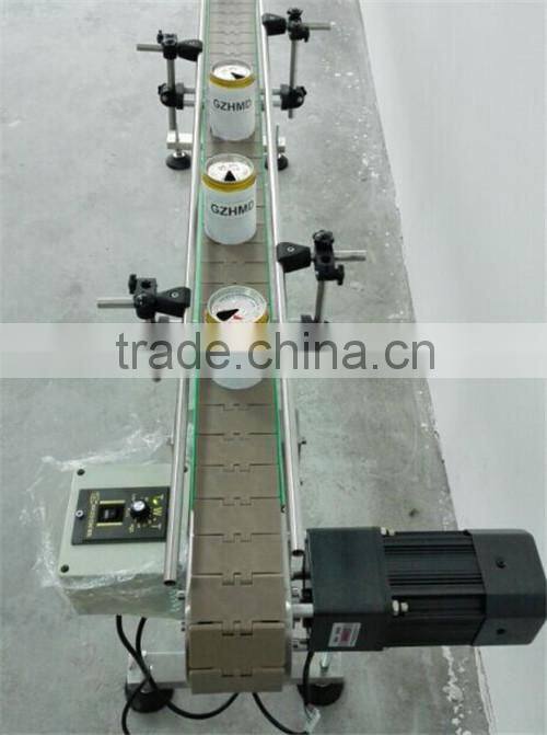 cosmetic glass bottle conveyer belt for cosmetic bottle