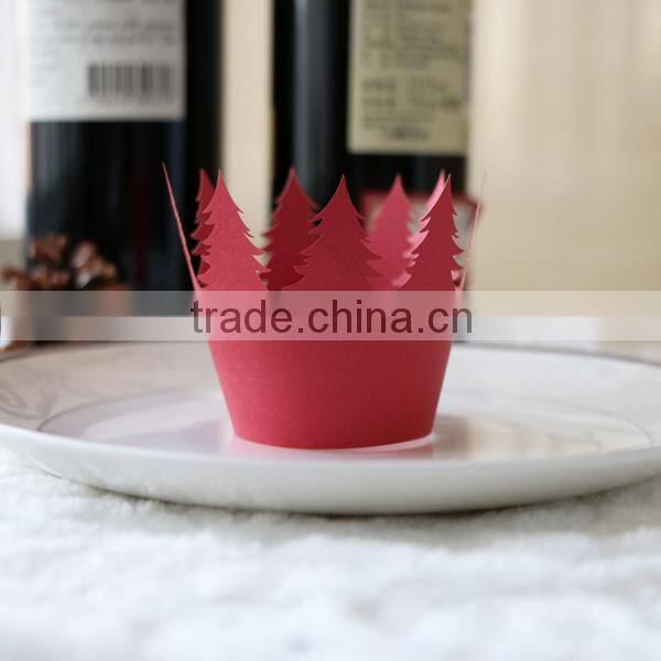 Christmas tree paper cupcake crafts Christmas gift many kinds for your choose i believe you will find what you want DG-16