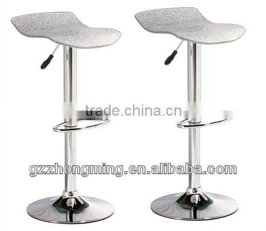 Modern Clear Acrylic Bar Chair/Barstool/Draughtsman Chair ZM-145