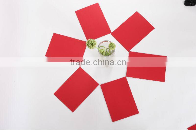 HOT! Red Paper Cardboard for gift wrapping dongguan red card paper