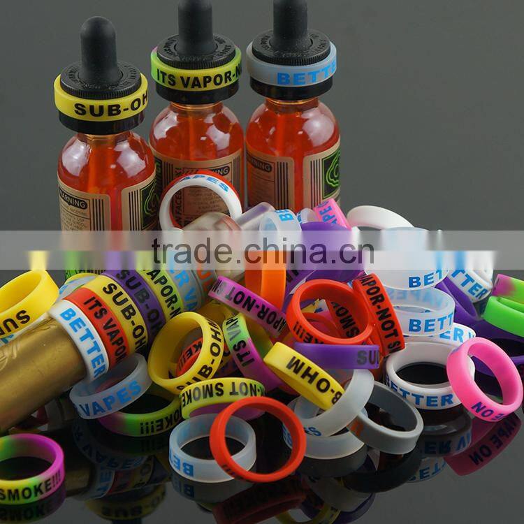 FDA Non-slip Ecig Mechanical Mod Silicone Custom Vape Bands