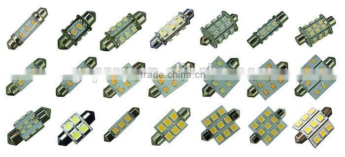 Top Quality SMD 5050 c5w led festoon lamp 31mm 24v