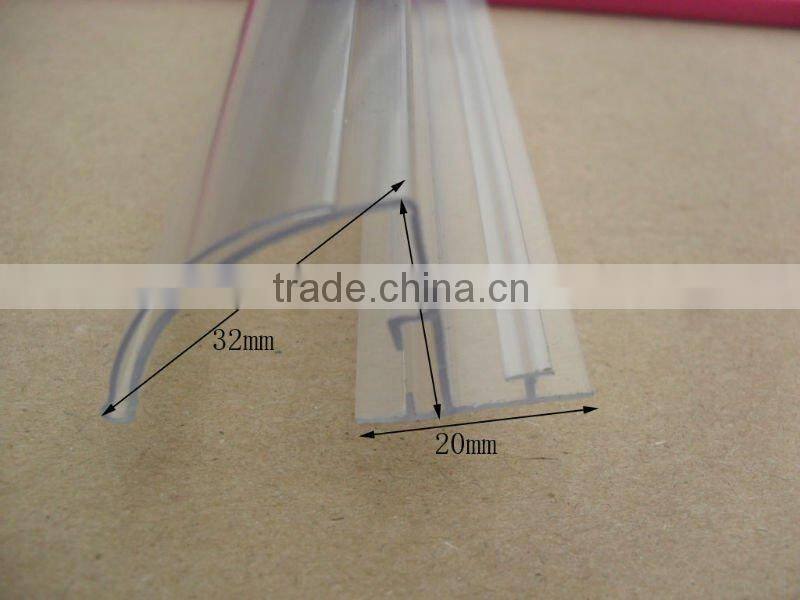 plastic supermarket pvc price sign strips