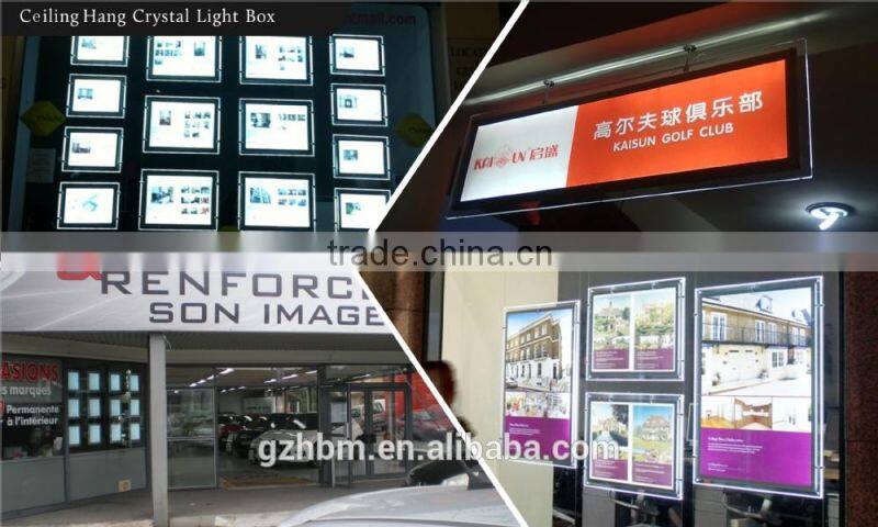 high brightness acrylic led ultra slim light guide panel