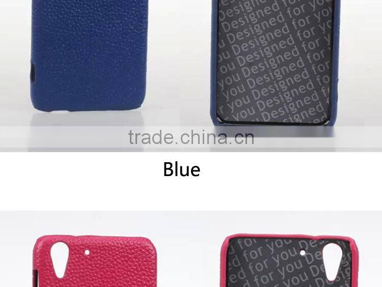 Hot New Products For 2016 Accessories Smartphone Stylish Design Cell Phone For HTC Desire Eye Colorful Case,Genuine Leather Case