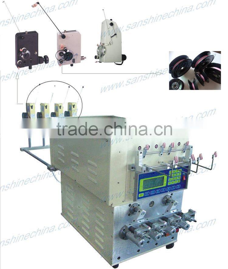 Flange wire guide pulley