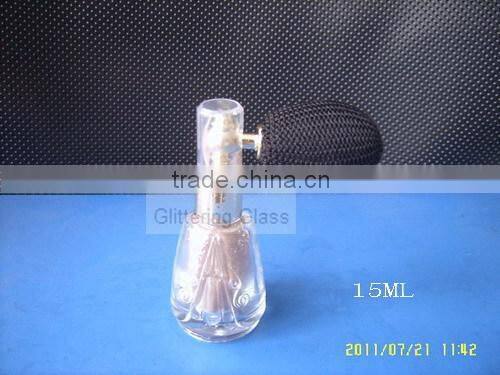 60ml lantern shanpe perfume glass bottle with atomizer