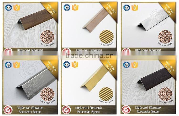 Factory price flexible SS 304 L shape corner protector