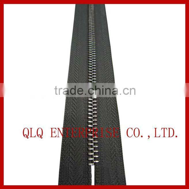 Metal Zipper with Colorful Teeth