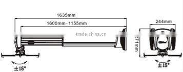 long, medium & short focal length Projector Mount