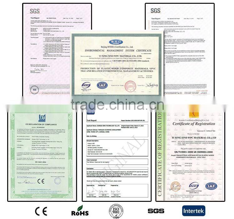 Recycled Material Waterproof Wpc Composite Decking Joist