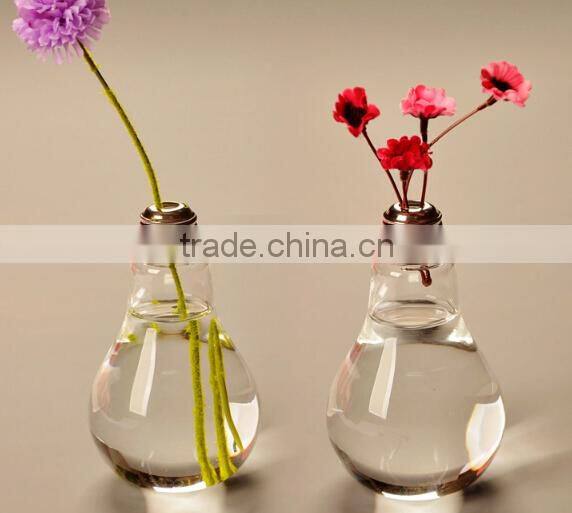 Hanging Ball Shaped Glass Vase, Beautiful Home Decoration Vase,