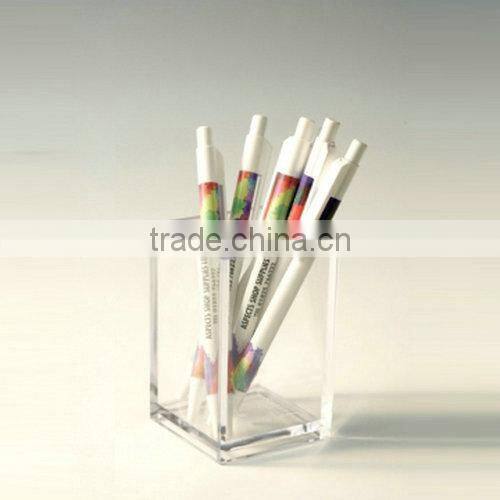 Simple design acrylic pen holder